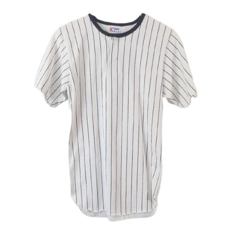 Eagle USA Women's Small White Striped T-Shirt